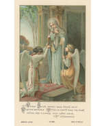 Mary Receiving Communion – 8.5x11&quot;– Catholic Art Print – Archival Quality - £9.29 GBP