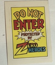 Zero Heroes Trading Card # Do Not Enter - £1.53 GBP