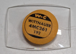 NOS W-C Watch Craft 4MC261 Mineral Glass Domed Crystal for Wittnauer 26.1x19.2MM - $18.80
