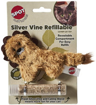 Spot Silver Vine Refillable Cat Toy Assorted Characters 1 count Spot Silver Vine - £10.40 GBP