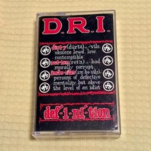 D.R.I. Definizione Cassetta Tape Dirty Rotten Imbeciles 1992 Thrash Hard... - $13.49