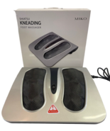Miko Shiatsu Kneading Foot Massager / Deep Kneading / Freestanding / Heated - £49.53 GBP