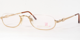Vintage TREND COMPANY 923 1 Gold Einzigartig Selten Brille Rahmen 50-19-132 - $1,054.03 MXN