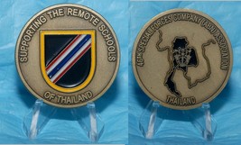  46th SPECIAL FORCES Company (abn) Supporting Thai remote schools challenge coin - £15.79 GBP