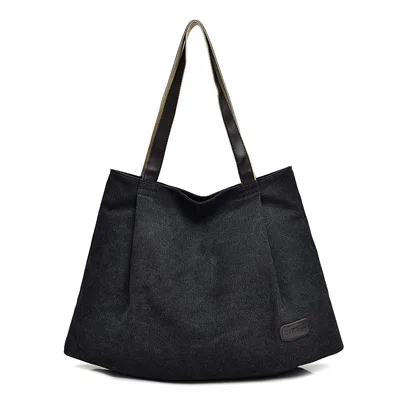 Brand Women Canvas Handbags Girls Leisure Tote Bag Female Shoulder Bags ... - $33.45