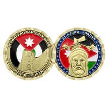 Al Azraq Jordan Muwaffaq Salti Air Base 1.75&quot; Challenge Coin - £29.08 GBP