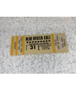 BLUE OYSTER CULT  1976 CONCERT TICKET JACKSON MISSISSIPPI COLISEUM Buck ... - £19.64 GBP