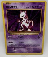 2016 Pokemon XY TCG Mewtwo Evolutions Holo Rare 51/108 Cracked Ice - $11.67 CAD
