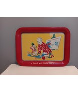 Vintage 1950&#39;s Supreme Bread Advertisement Lunch w Uncle Pete TV tray - $282.26 MXN