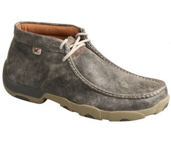 Twisted boots NIB men’s size 13 driving moccasins D Toe Gray Shoes sf - £69.65 GBP