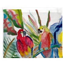 Betsy Drake Parrot Family Outdoor Wall Hanging 24x30 - £38.87 GBP