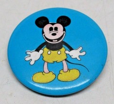 Mickey Mouse Vintage Cartoon Style Old Pinback Button Disney - £3.86 GBP