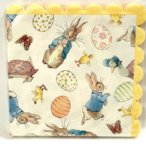 Beatrix Potter Peter Rabbit Baby Shower Easter Paper 64 Napkins 32 Pk Lo... - £17.86 GBP
