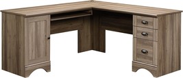 Sauder Harbor View Computer Desk, Salt Oak Finish - £330.26 GBP