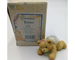 Cherished Teddies Betsey &quot;First Step to Love&quot; 624896 Baby Figurine w/ Bo... - £7.82 GBP