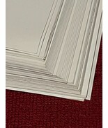 2,260 sheets gloss light Satin White gloss text 60 or 80 GSM,  size 12 x... - $2,243.64 MXN