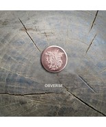 Coin, token Dragon + latvian signs, choice your coin reverse, handmade minting c - $3.29