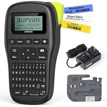 SUPVAN Label Maker Machine LP5120M Thermal Label Printer with Keyboard M... - £57.41 GBP