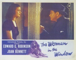 The woman in the window - Edward G Robinson / Joan Bennett - Movie Poster Framed - £40.89 GBP