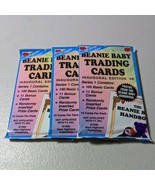 (3) Brand New Packs Unofficial Beanie Baby Trading Cards Inaugural Editi... - €5,33 EUR