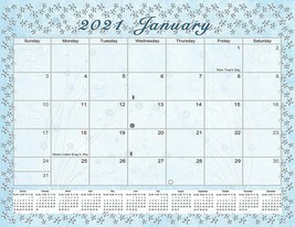 2021 Monthly Magnetic/Desk Calendar - 12 Months  - (Edition #18) - £10.27 GBP