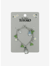 Studio Ghibli My Neighbor Totoro Daisy Leaf Charm Bracelet - £19.98 GBP