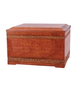 Cherry Sculpted Companion Wood Cremation Urn - $459.95