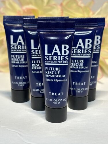 6 X LAB Series Skincare For Men Future Rescue Repair Serum - 0.24 = 1.44oz Free - $17.77