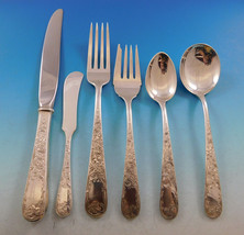 Old Maryland Engraved by Kirk Sterling Silver Flatware Set 8 Service 50 pieces - $2,965.05