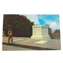 Postcard Tombs Of The Unknown Soldiers Arlington National Cemetary VA Chrome - £5.44 GBP