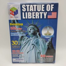 Statue of Liberty 3D Puzzle Easy to Assemble 30 Pcs New Sealed New York - $14.84