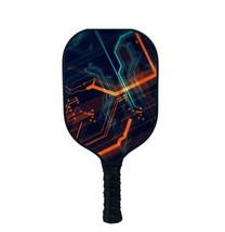 Juciao Ele Chip 4.5&quot; Handle Pickleball Paddle Carbon Fiber Composite USA - $39.85 CAD