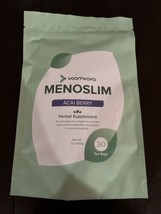 VoomVaya MenoSlim Herbal Supplement 30 Tea Bags Acai Berry EXP 9/24 - $28.03