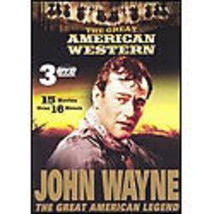 John Wayne The Great American Western 15 Movie Set 3 DVD  - $6.44