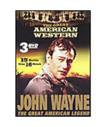 John Wayne The Great American Western 15 Movie Set 3 DVD  - $6.44
