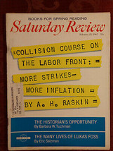 Saturday Review February 25 1967 A. H. Raskin Lukas Foss Barbara W. Tuchman - £6.75 GBP