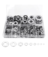 900-Pc 304 Stainless Steel Flat &amp; Fender Washers Assortment Kit for Bolts - $9.47