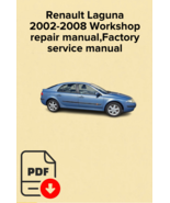 Renault Laguna 2002,2003,2004,2005,2006,2007,2008 Workshop repair manual... - €15,55 EUR