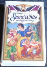 Snow White and The Seven Dwarfs - Walt Disney - Gently Used VHS Clamshell - £6.30 GBP