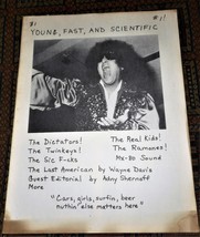 XRARE: 1978 Young, Fast and Scientific #1: The Dictators, The Ramones, T... - £114.48 GBP