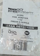 Nibco Press System PC603 Female Adapter 1 and Half Inch 9025900PC image 2