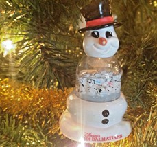 Disney McDonalds Christmas Ornament 101 Dalmatians Snowman Snow Globe Vintage - £4.28 GBP
