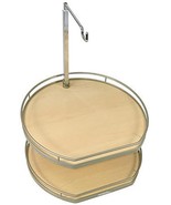 D-Shaped Nonslip 2-Shelf Revolving Lazy Susan Set for Upper Wall Corner ... - €340,29 EUR