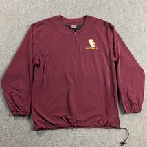 Vintage Ventura College Softball Windbreaker Men&#39;s Medium Rawlings 1/4 Z... - $34.88 CAD