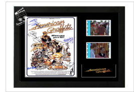 American Graffiti film cell display Amazing Cast Signed collectable. Wit... - $262.79 MXN+