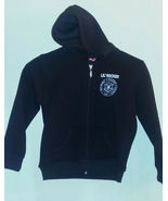 Darkside Lil&#39; Rocker 100% cotton zipper hoodie pockets sweatshirt 4-5  - £13.57 GBP