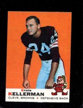1969 Topps #96 Ernie Kellerman Ex Browns (TRIMMED/VENDING) *X62763 - £1.37 GBP