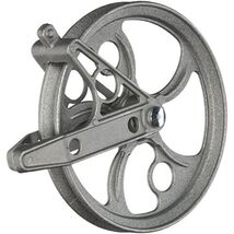 Strata Clothesline Pulley - 5.5&#39;&#39; Heavy Duty Metal, Rustproof Silver for... - $35.27 CAD