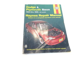1995-99 Haynes Dodge &amp; Plymouth Neon Repair Manual 7F6-30034 - £7.17 GBP