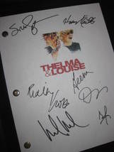 Thelma and Louise Signed Film Movie Screenplay Script X6 Autographs Ridley Scott - £15.79 GBP